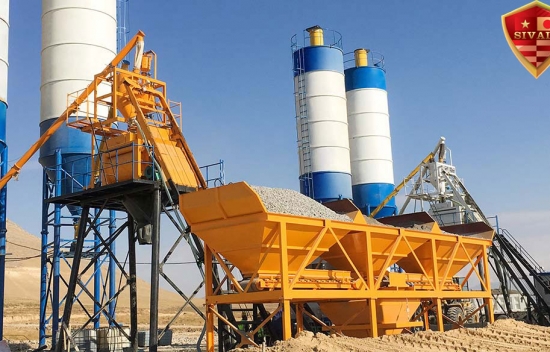 Giá trạm trộn bê tông 75m3/h năm 2022