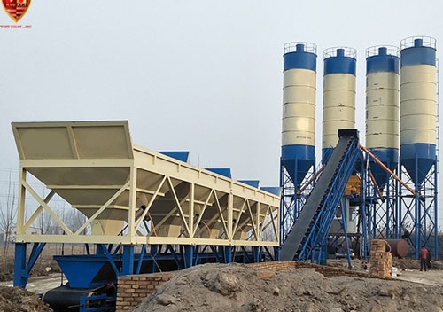 Trạm trộn bê tông tại Ninh Bình – Giá lắp đặt trạm hiện nay bao nhiêu tiền?