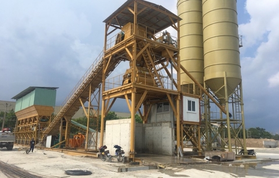 Cần thanh lý trạm trộn bê tông cũ giá rẻ